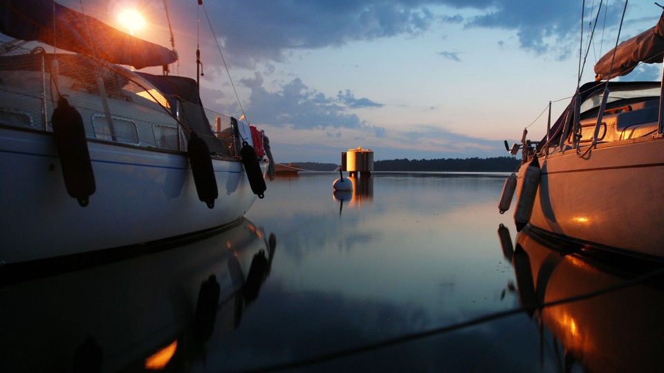 Föglö By Night.